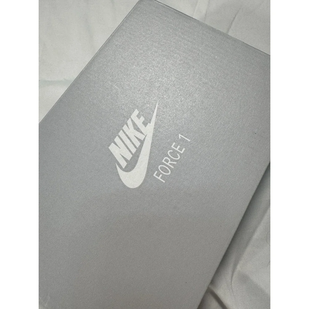 Toddler's Nike Force 1 Low Easyon Phantom/Echo Pink-Summit White (FN0236 006) 5c